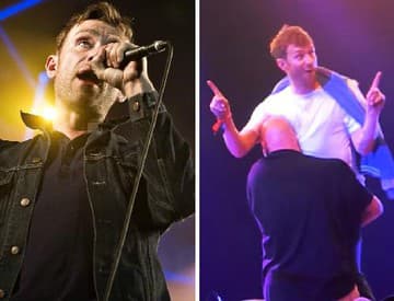 Damon Albarn po 5 hodinách odmietol ukončiť koncert. Odniesli ho na rukách