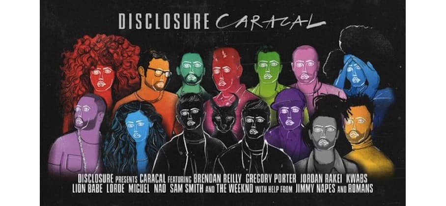 Disclosure - hostia na albume Caracal