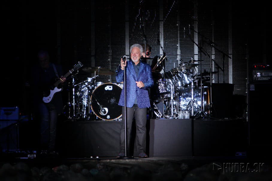 koncert Toma Jonesa v Bratislava, 19.8.2015