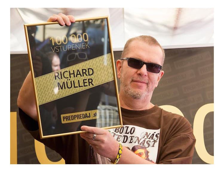 Stotisíc za tri roky: Richard Müller získal ako prvý ocenenie Zlatá vstupenka!