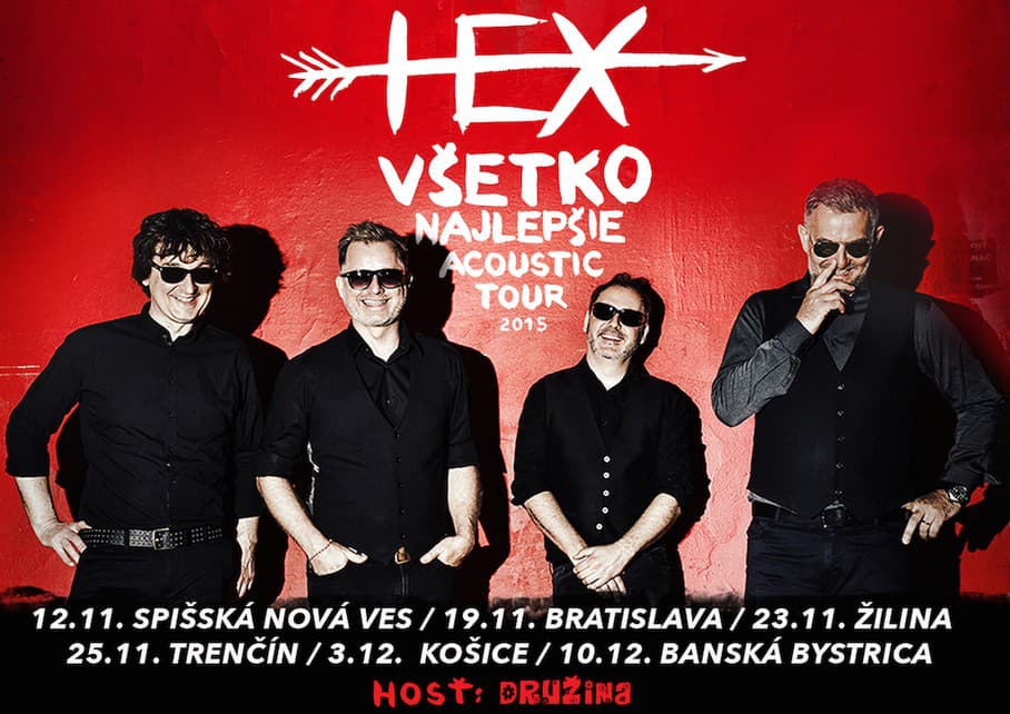 Hex - Všetko najlepšie Acoustic Tour 2015