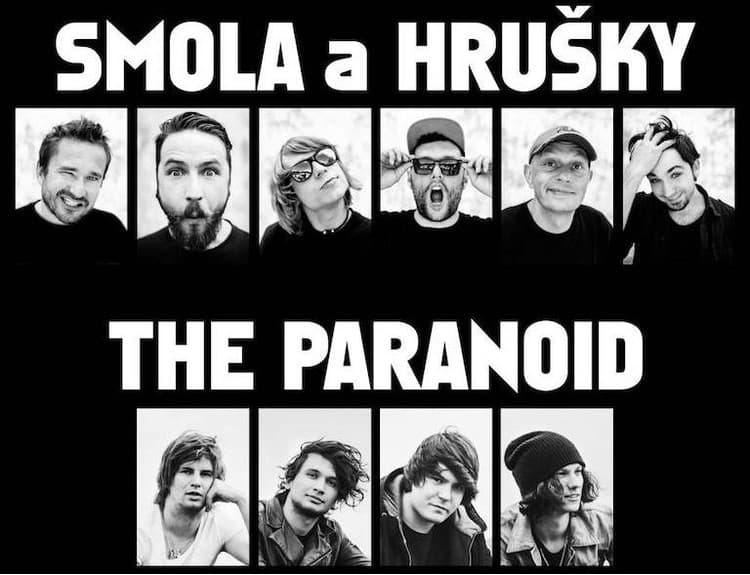 Smola a Hrušky a The Paranoid prekvapili fanúšikov spoločným turné
