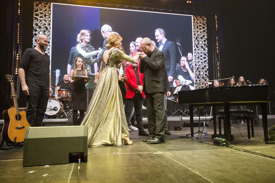 Mária Čírová na Zlatom koncerte, 15.12.2015