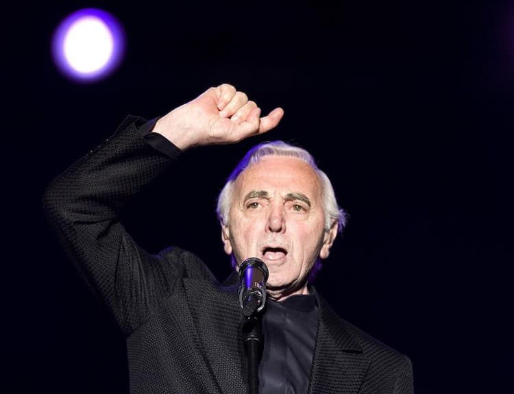 Kráľ šansónu Charles Aznavour vystúpi na jar prvý a poslednýkrát v Prahe