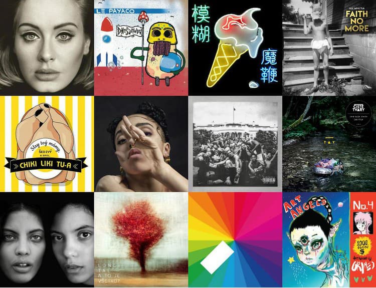 40 albumov roka 2015 podľa redaktorov Hudba.sk