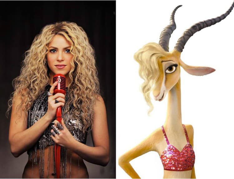 Shakira zverejnila skladbu k animáku Zootopia, dabuje v ňom gazelu