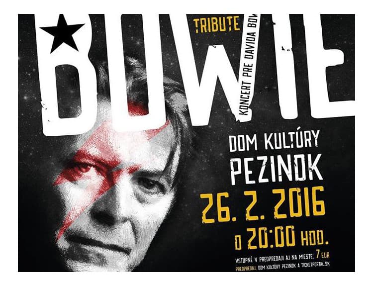 Slovenskí hudobníci a umelci vzdajú poctu Davidovi Bowiemu 
