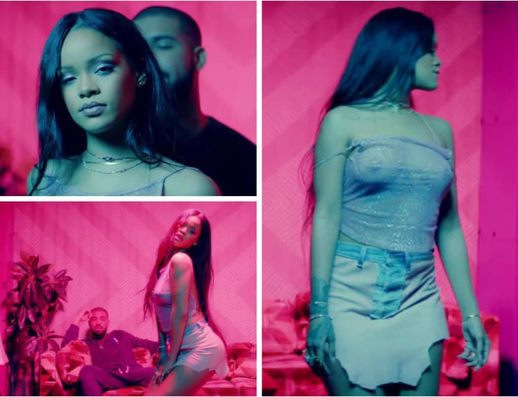 VIDEO: Rihanna bez podprsenky a znudený Drake sú najpodivnejšia dvojka