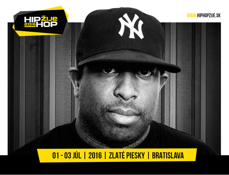 Na festivale Hip Hop Žije 2016 vystúpi legendárny DJ Premier