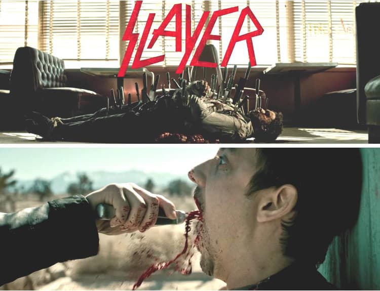Brutálnejší ako Tarantino: Nový klip skupiny Slayer sledujte na vlastné riziko