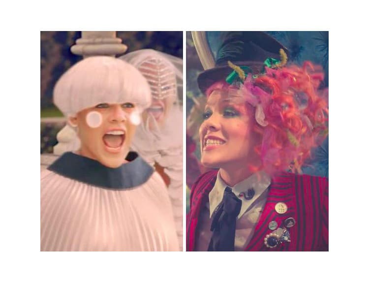 Pink v krajine zázrakov: Pozrite si klip plný bláznivých kostýmov a prekvapení