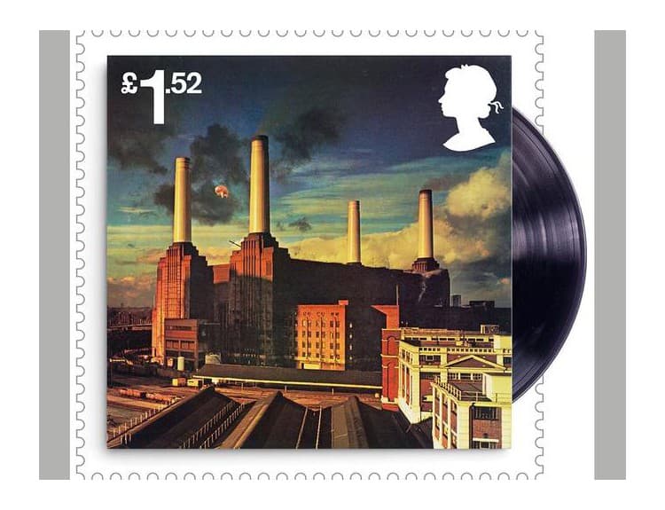 Predstavili poštové známky venované kapele Pink Floyd