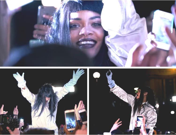Takto si Rihanna užíva náruč fanúšikov: Pozrite si jej "najšialenejší" videoklip