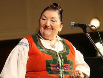 Zomrela folková speváčka Jarmila Šuláková Zomrela folková speváčka Jarmila Šuláková