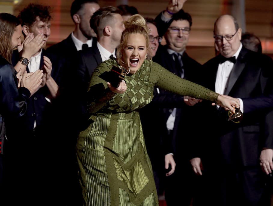 Adele ovládla Grammy Awards 2017