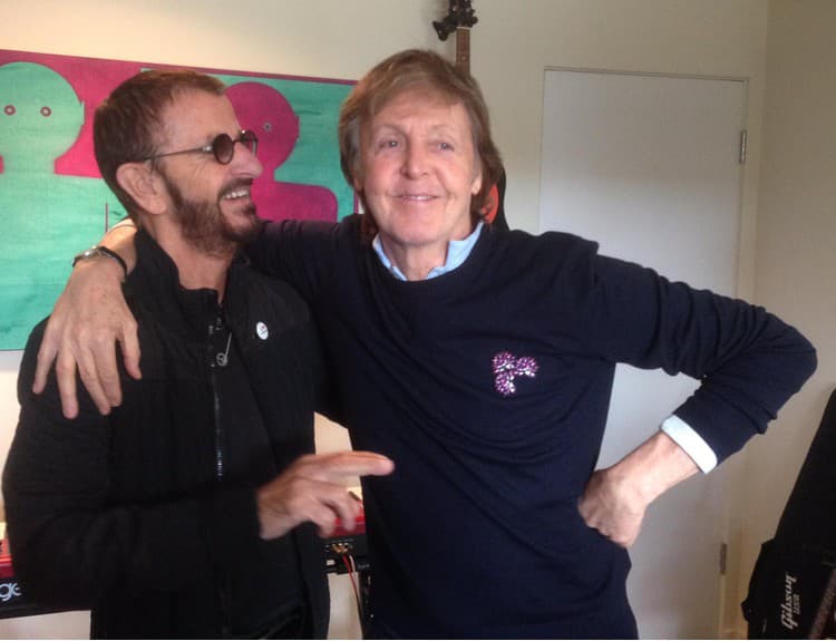 Paul McCartney bude hosťovať na albume Ringa Starra