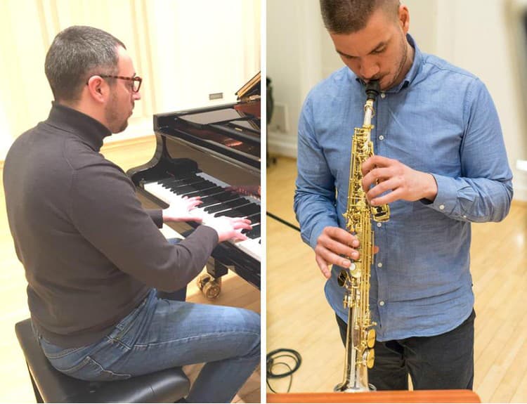Saxofonista Nikolaj Nikitin a klavirista Ľuboš Šrámek predstavujú novinku Altar