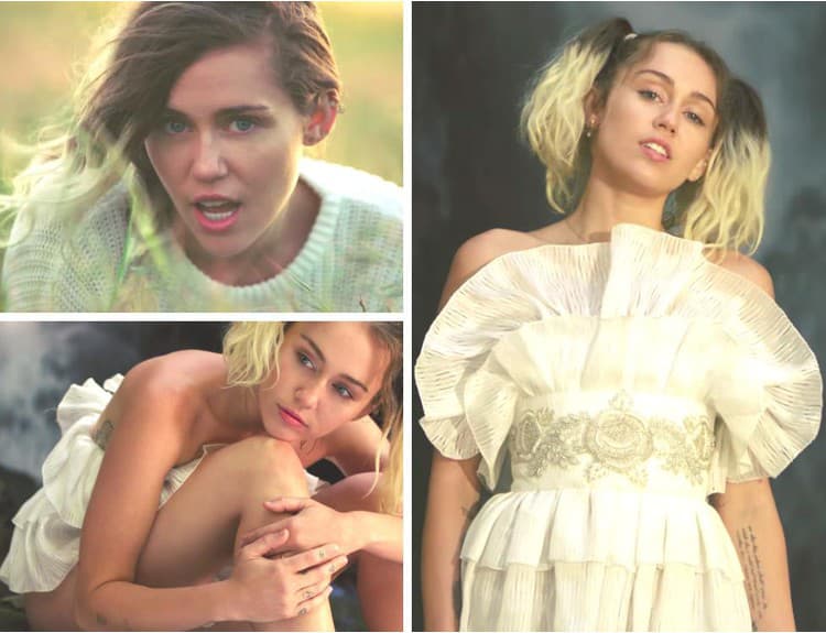 VIDEO: Miley Cyrus skrotla, v novom klipe žiari a pôsobí priam nevinne