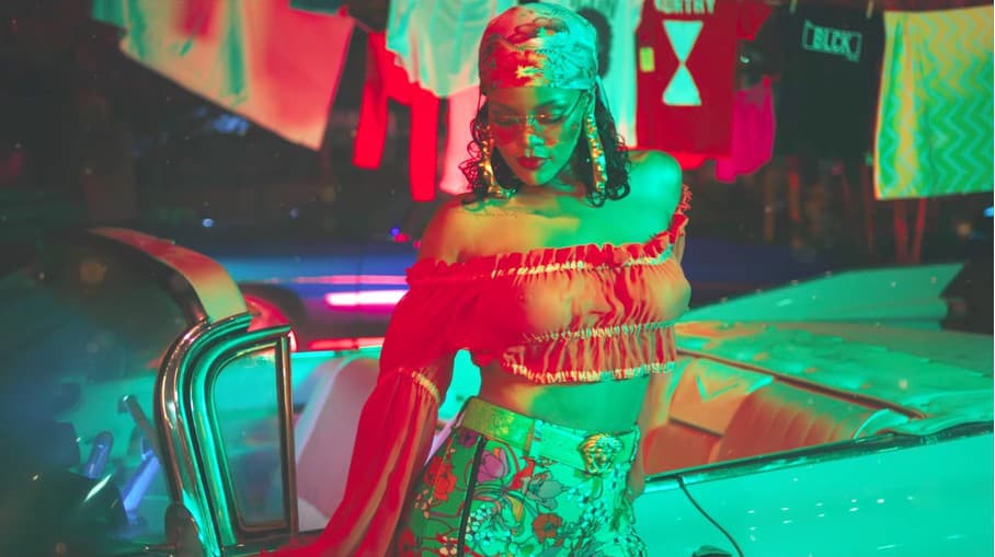 Rihanna, videoklip Wild Thoughts