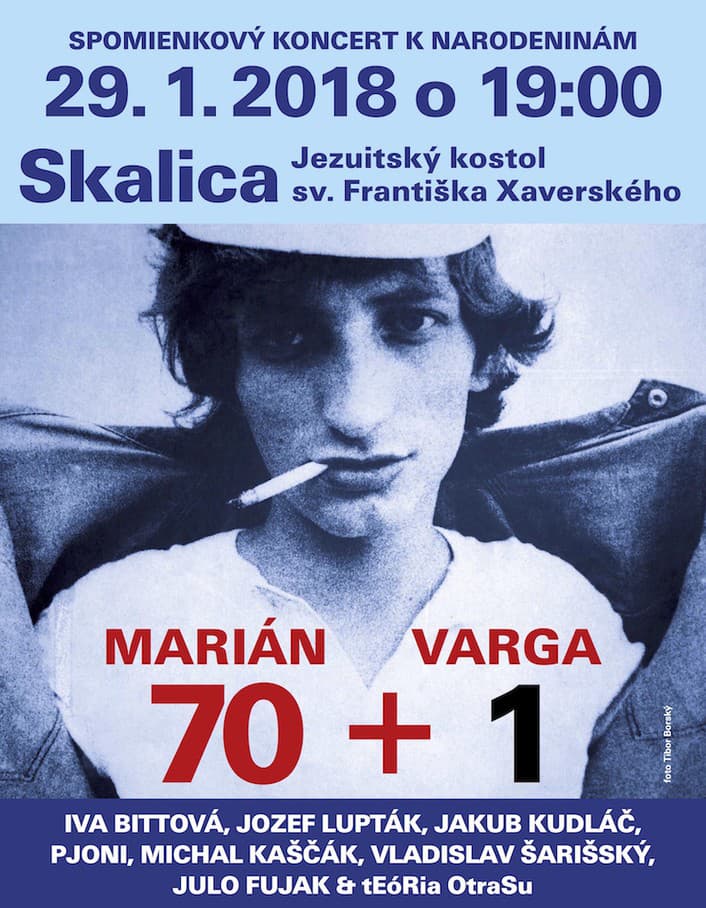 Spomienkový koncert Marián Varga 70+1