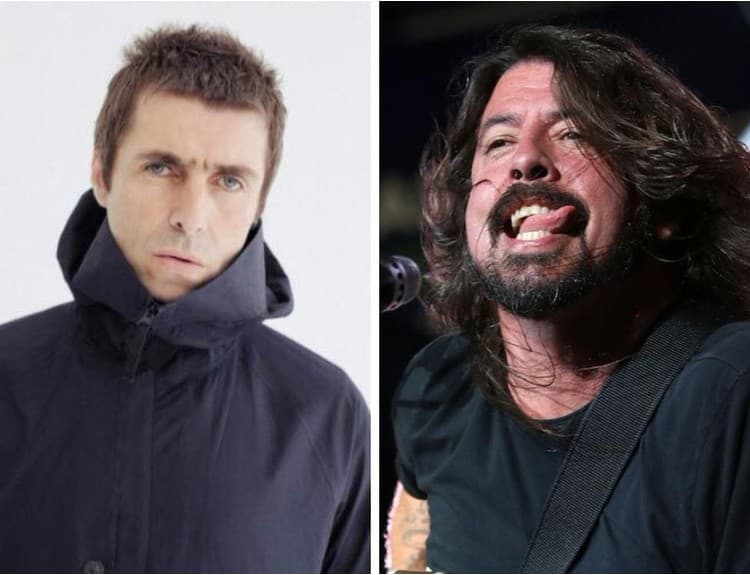 Foo Fighters chcú nahrávať s Liamom Gallagherom