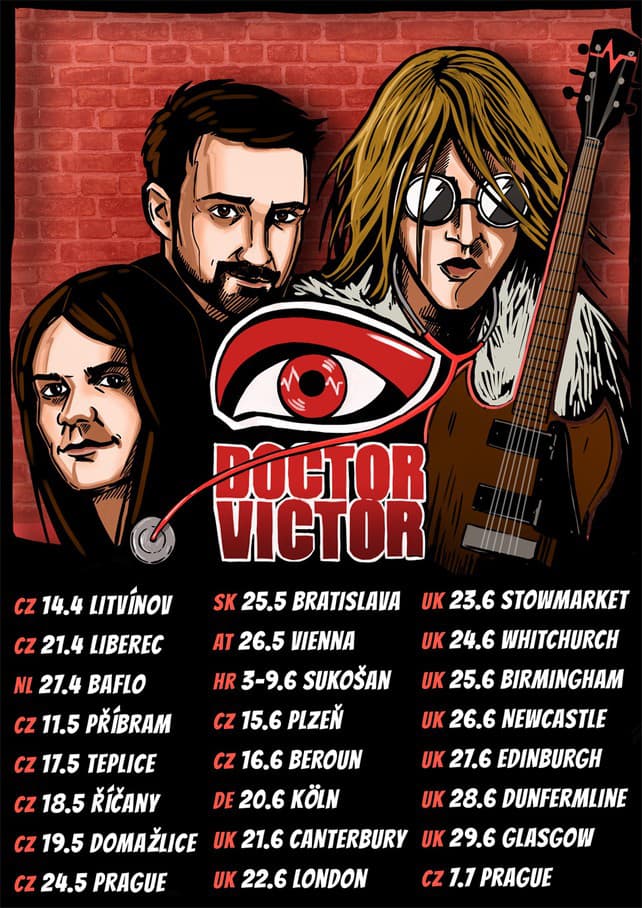 jarné turné kapely Doctor Victor