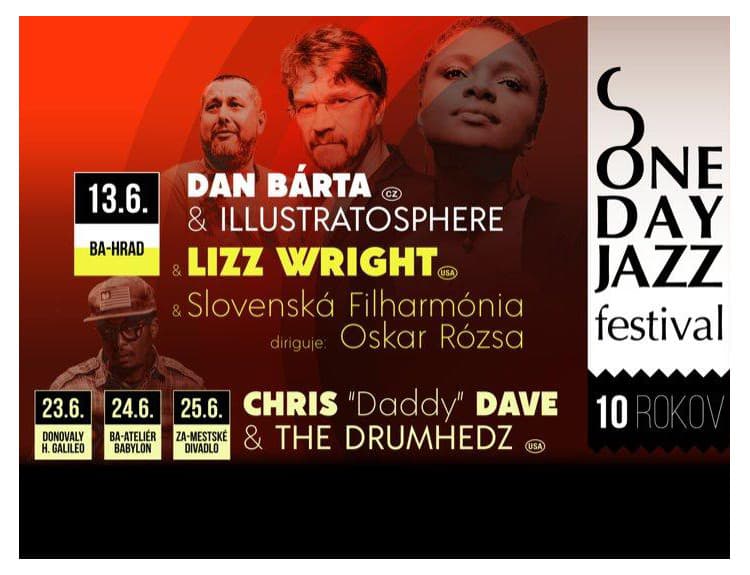 One Day Jazz Festival oslávi jubilejný 10. ročník sériou letných koncertov