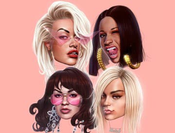 Rita Ora chce bozkávať dievčatá. Pridali sa k nej Bebe Rexha, Charli XCX a Cardi B