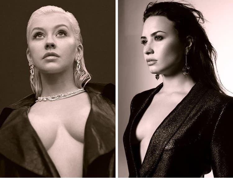 Christina Aguilera a Demi Lovato naspievali feministickú hymnu Fall In Line
