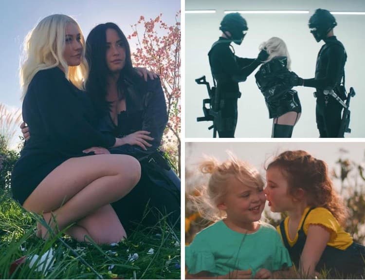 VIDEO: Christina Aguilera a Demi Lovato sa vzopreli mužom, aby sa vrátili do raja  