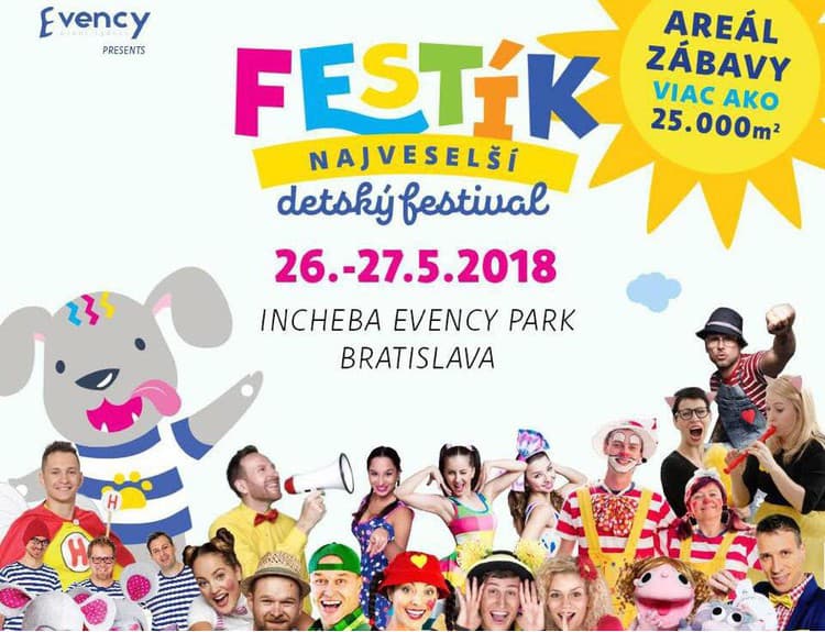 Už zajtra štartuje najväčší detský festival Festík. Na bezpečnosť dohliadne 450 ľudí