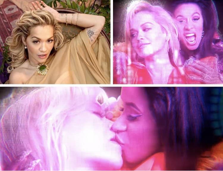 VIDEO: Rita Ora si v klipe k ženskej hymne Girls dopriala vášnivú scénu s Cardi B
