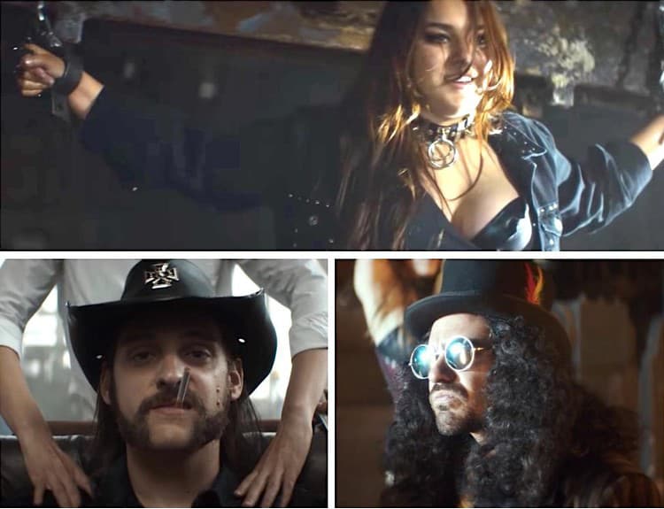 VIDEO: Čo majú spoločné Lemmy, Slash a Ewa Farna? Spojil ich klip kapely TH!S