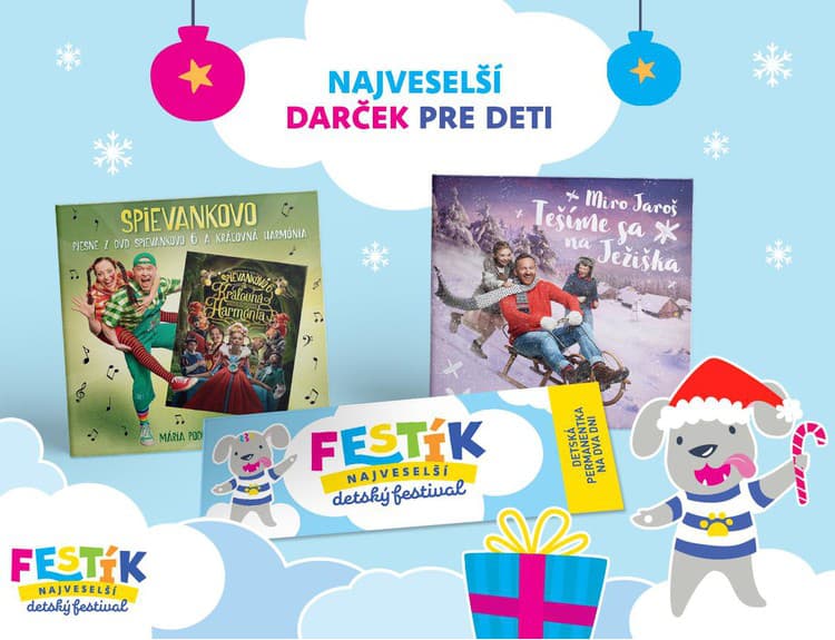 Festík ponúka vianočný balíček s CD Mira Jaroša či Spievankova