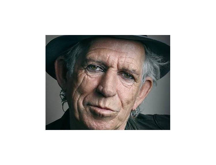 Búrlivák Keith Richards, gitarista Rolling Stones, oslavuje 75. narodeniny