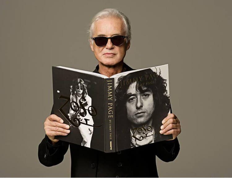 Gitarový mág Jimmy Page z Led Zeppelin oslavuje 75. narodeniny
