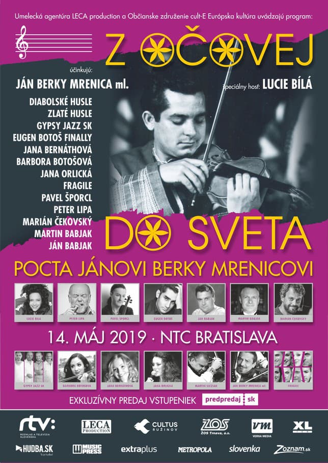 Z Očovej do sveta - koncert na počesť Jána Berkyho