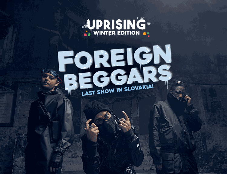 Zimný Uprising prinesie posledný koncert britských Foreign Beggars