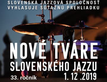 Súťažná prehliadka Nové tváre slovenského jazzu prijíma prihlášky Súťažná prehliadka Nové tváre slovenského jazzu prijíma prihlášky