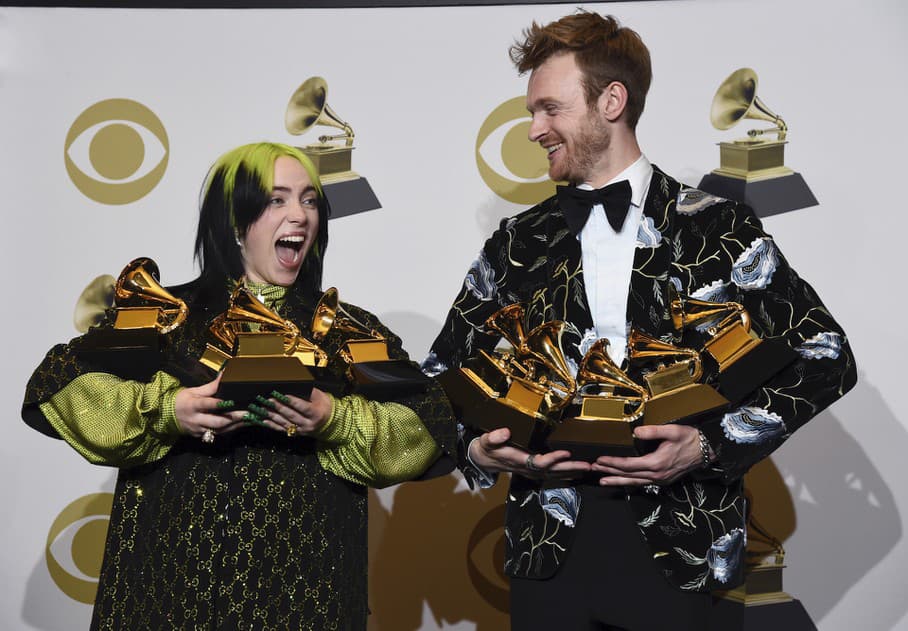 Billie Eilish a jej brat Finneas, Grammy Awards