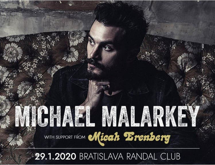 Michael Malarkey vystúpi už dnes v Bratislave