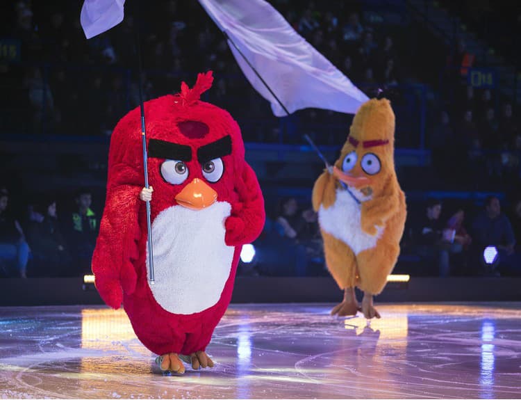 Ľadová šou Angry Birds on Ice má za sebou domácu premiéru a mieri do sveta