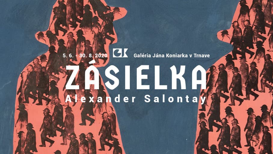 pozvánka na výstavu Alexander Salontay: Zásielka