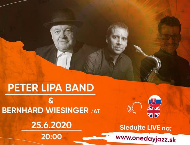 One Day Jazz Festival konečne aj s publikom! Vystúpia Peter Lipa a hosť z Rakúska