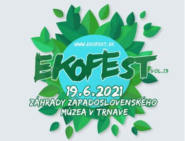 Festival Ekofest sa už 19. júna vráti záhrad Západoslovenského múzea v Trnave Festival Ekofest sa už 19. júna vráti záhrad Západoslovenského múzea v Trnave