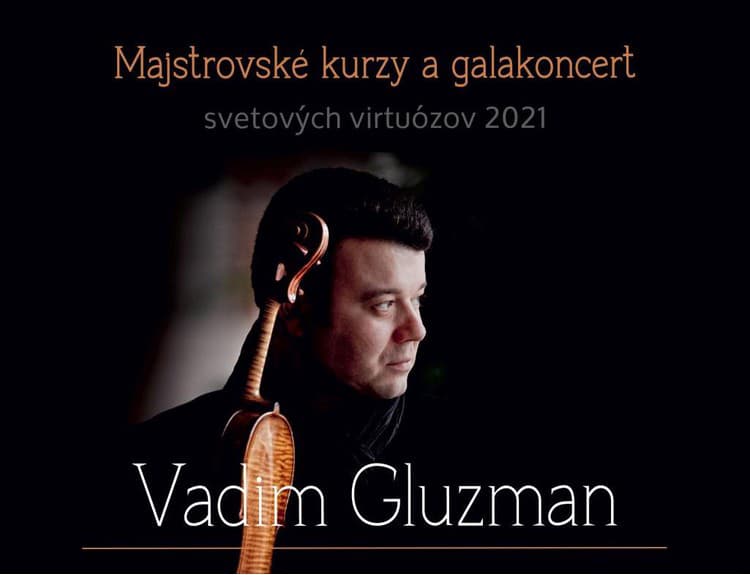 Svetoznámy husľový virtuóz Vadim Gluzman príde cez víkend do Bratislavy