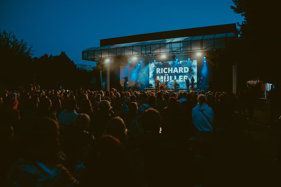 koncert Richarda Müllera, InPark, Bratislava, 1.8.
