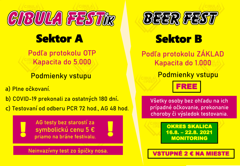 Cibula FESTík a Beer Fest 2021
