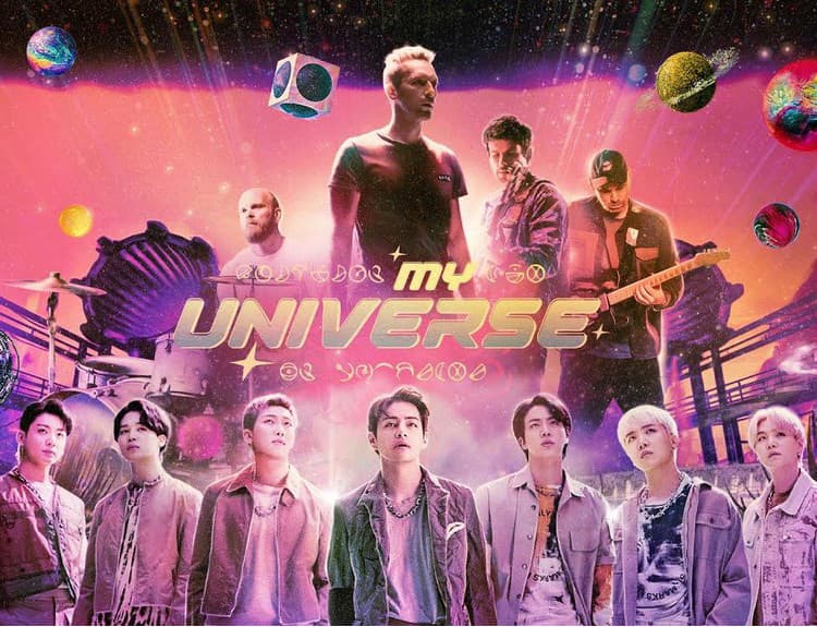 Coldplay a k-popová senzácia BTS zverejnili vesmírny videoklip My Universe