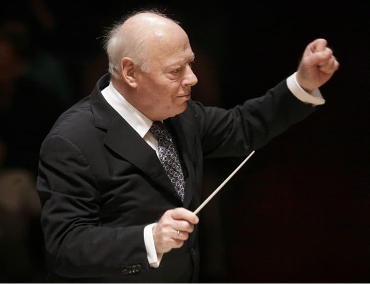Zomrel legendárny holandský dirigent Bernard Haitink